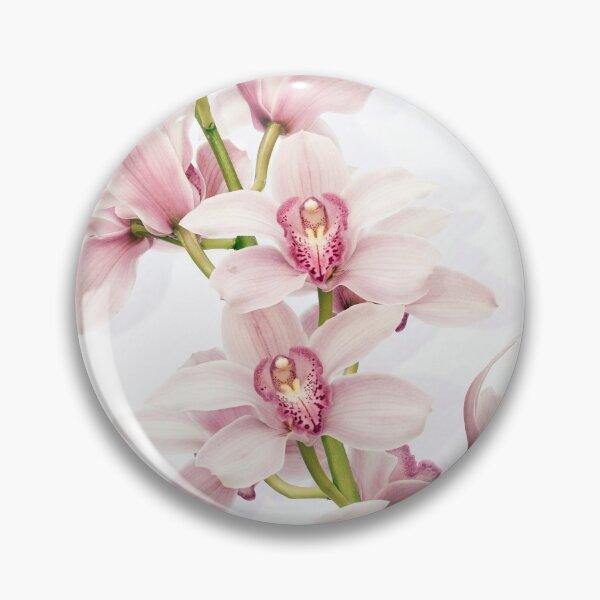 Item preview, Cymbidium Orchid Flower Pink Green designed and sold by wasootch.