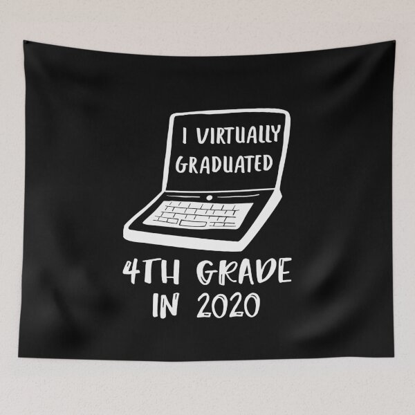 Item preview, I Virtually Graduated 4th GRADE IN 2020 designed and sold by MagicBoutique.