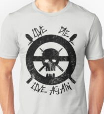 I live again (black) Unisex T-Shirt