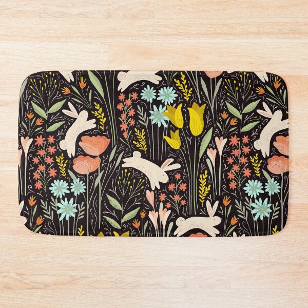 Item preview, Bunnies in the garden designed and sold by inkblotcreative.