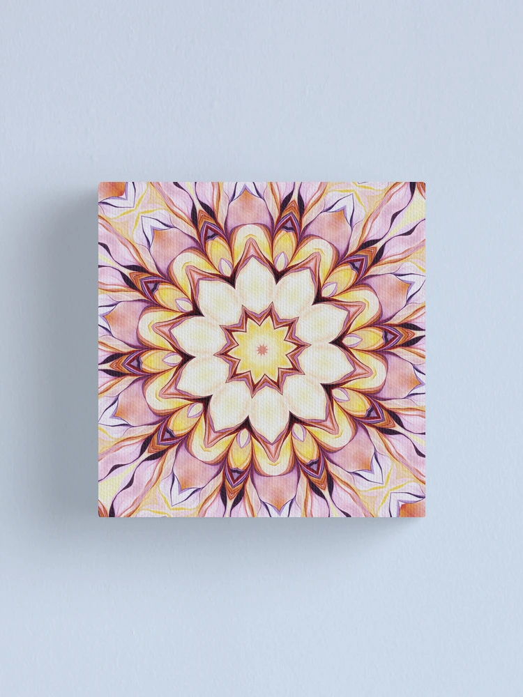Thumbnail 1 of 3, Canvas Print, Spring Delight-R22 designed and sold by Heidivaught.