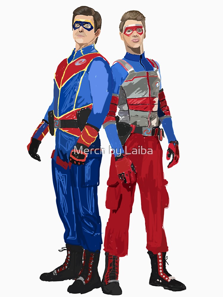"Kid Danger and Captain Man" Tshirt for Sale by Laibashaikh