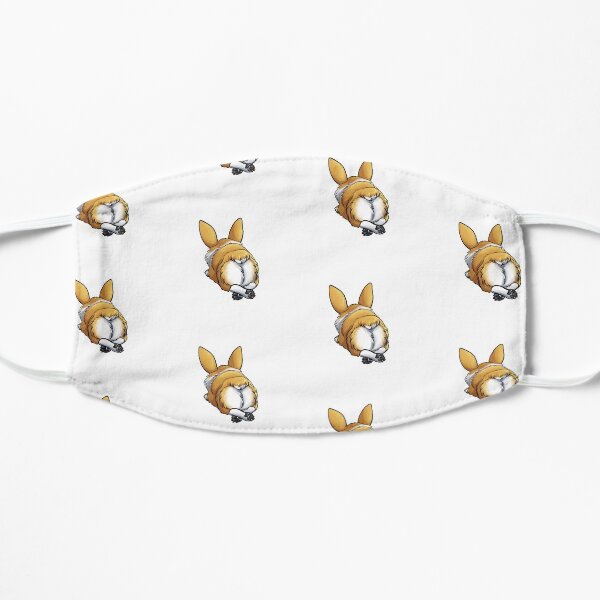 "Fluffy Butt" Corgi Mask