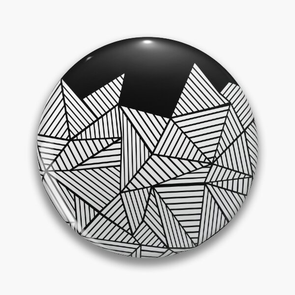 Item preview, Abstract Mountain Black designed and sold by ProjectM.
