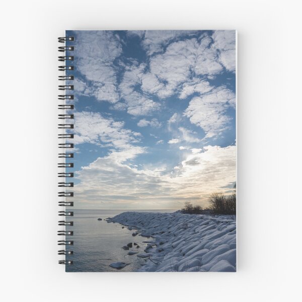 Item preview, Cirrocumulus Clouds and Sunshine - Lake Ontario, Toronto, Canada designed and sold by Georgia Mizuleva.