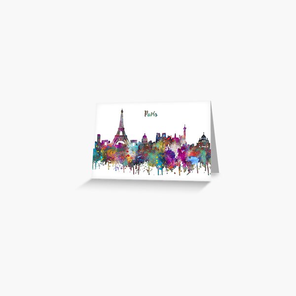 Paris Greeting Card