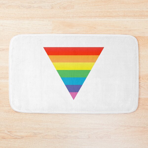 Item preview, rainbow triangle designed and sold by chromatosis.