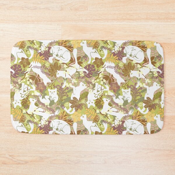 Item preview, White cats designed and sold by camcreativedk.
