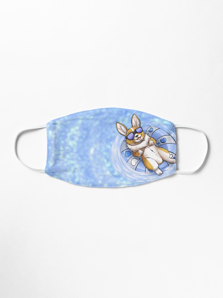 Alternate view of "Spoiled" Corgi Wide Variant Mask