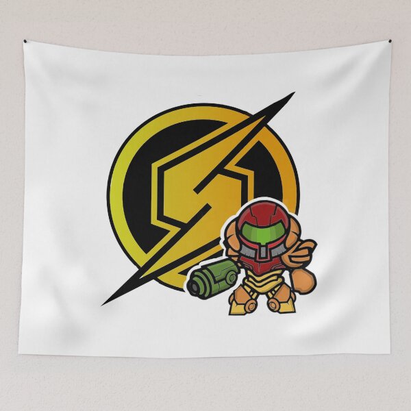 Item preview, Metroid prime "Yellow Samus Logo" Design designed and sold by Charlzthebucket.