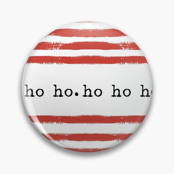 Item preview, red stripe-ho ho ho designed and sold by SylviaCook.