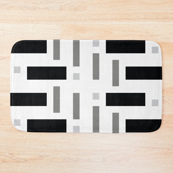Item preview, Pattern of Squares Black and White designed and sold by Istvan Ocztos.
