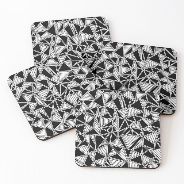 Item preview, Abstract Outline Lines Black designed and sold by ProjectM.
