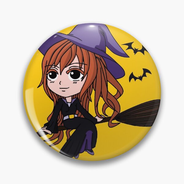 Artikelvorschau, Chibi-Hexe entworfen und verkauft von GL Digital Artwork .