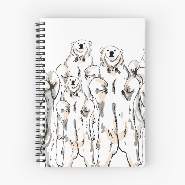Item preview, Polar bears designed and sold by KitCatCards.