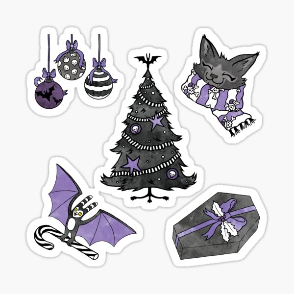Spooky Christmas 2 Sticker