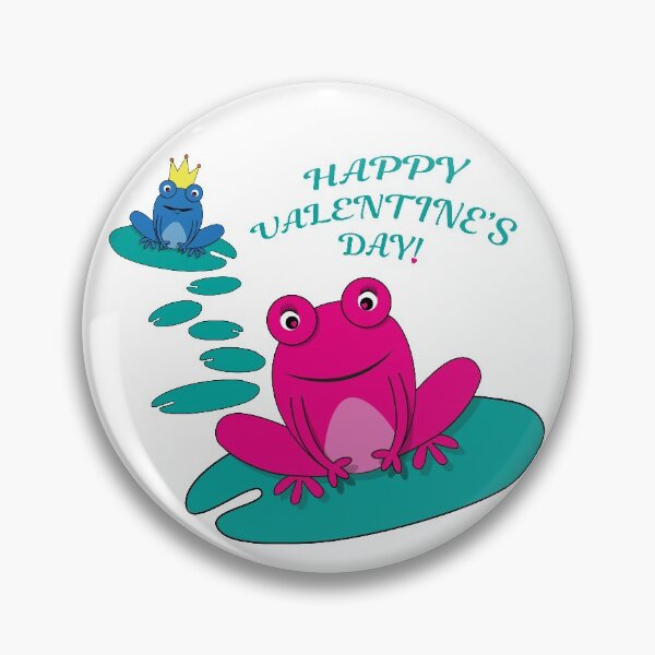 Item preview, Feliz día de San Valentín - ranas lindas designed and sold by Printables Passions.