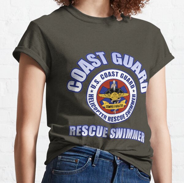 coast guard rescue swimmer t shirt