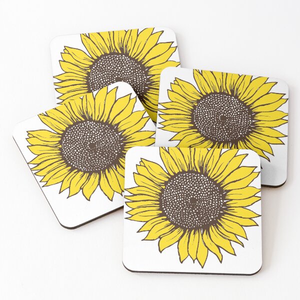 Item preview, Sunflower Face Mask Pattern Cute Cheerful Face Covering  designed and sold by KelaEssentials.