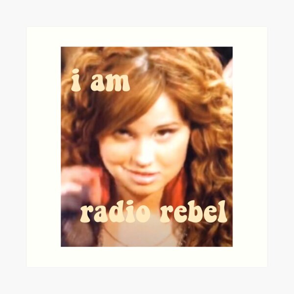 radio rebel Art Print by maja-art.