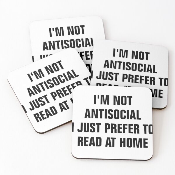 Item preview, i'm not antisocial i just prefer to read at home T-shirt Stay at home shirt Quarantine shirt Home school designed and sold by Andrea Lina.