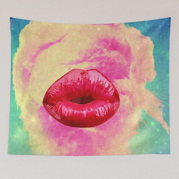 Item preview, cotton sweet lips designed and sold by Kiki Collagist.