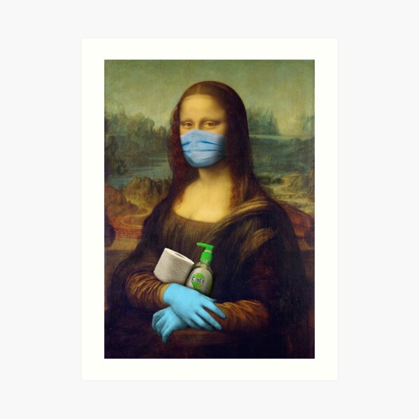 2020 Mona Lisa Art Print