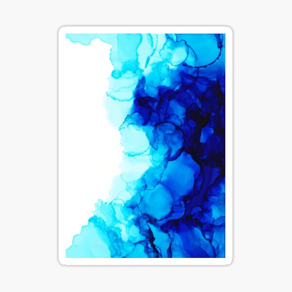 Tangled Up in Blue Sticker