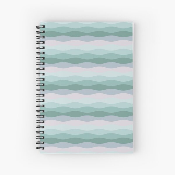 Calming Waves Spiral Notebook