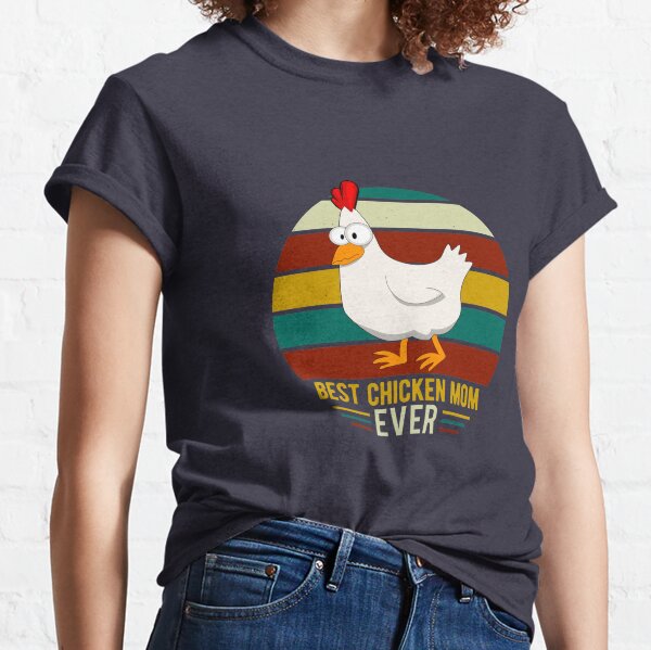 Funny Chicken Shirts with sayings Chicken Mom' Men's T-Shirt