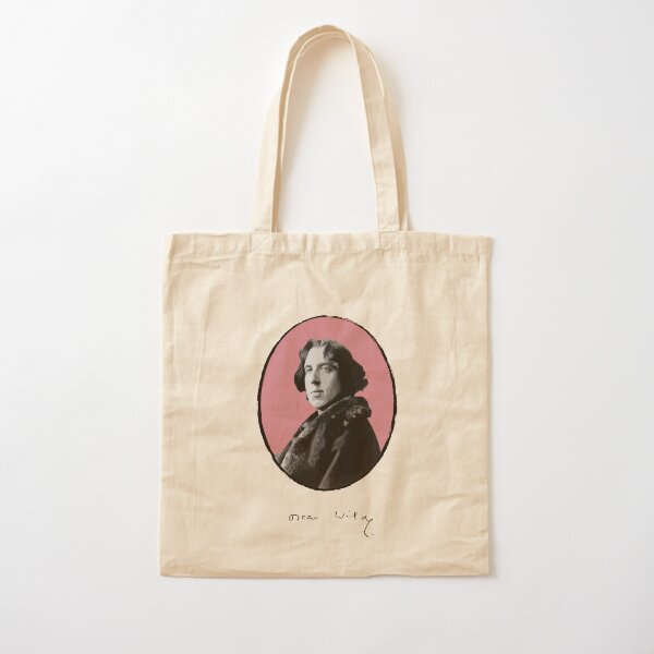 Oscar Wilde Cotton Tote Bag