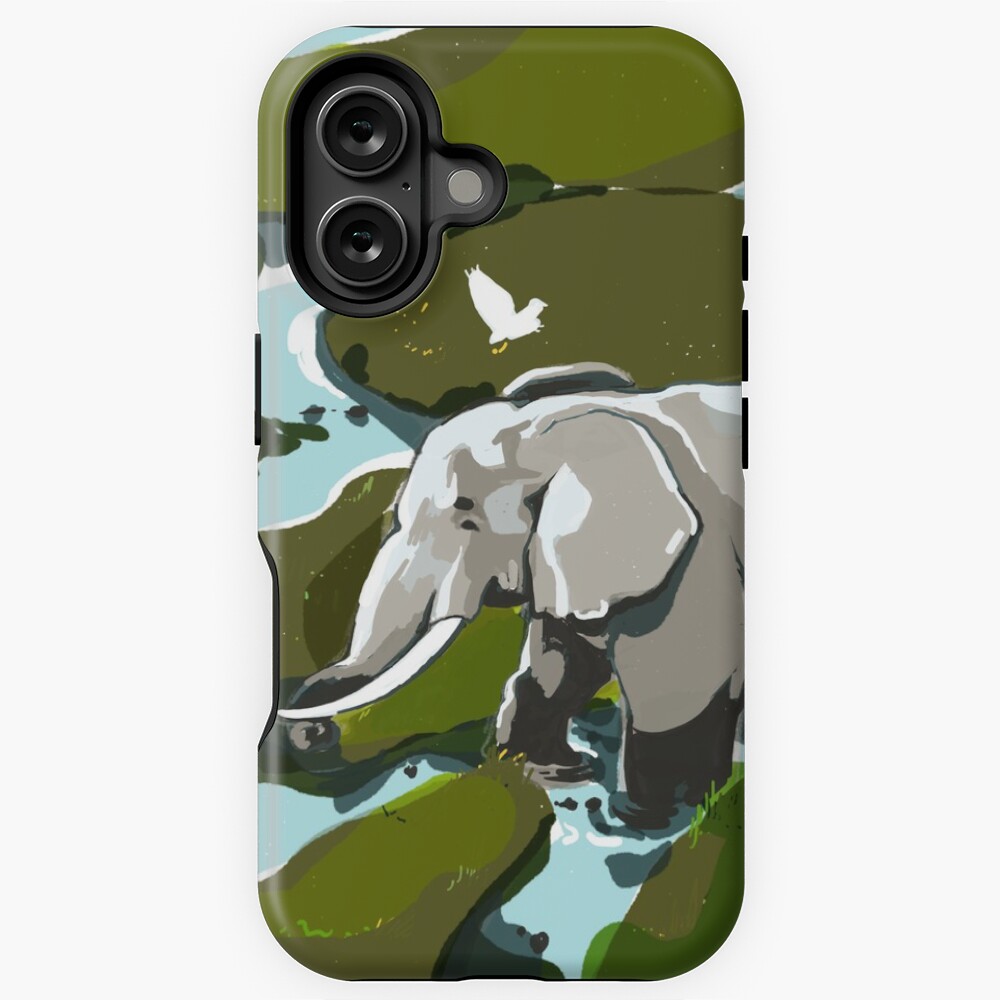 Vista previa del artículo con la obra «Funda resistente MagSafe para iPhone», diseñado y vendido por CovoStudio.