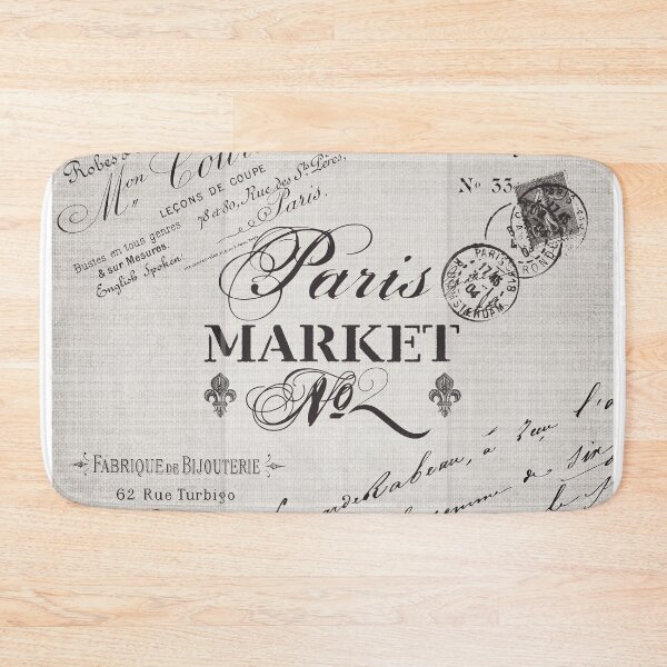 Item preview, Paris market grey designed and sold by SylviaCook.