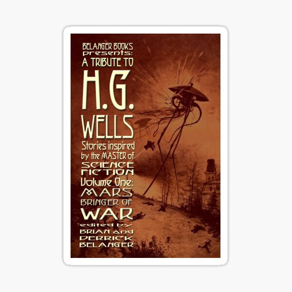 A Tribute to HG Wells volume 1 Sticker