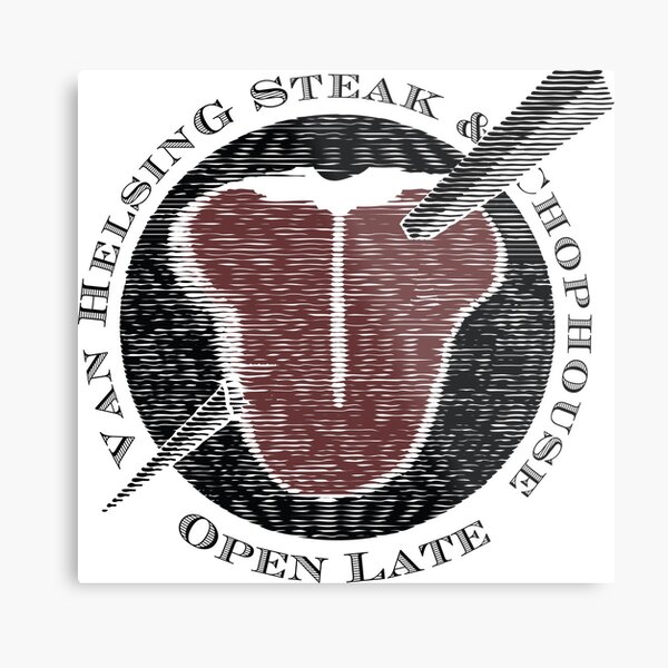 Van Helsing Steak & Chophouse Metal Print