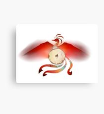 Bagel Phoenix Cult Canvas Print