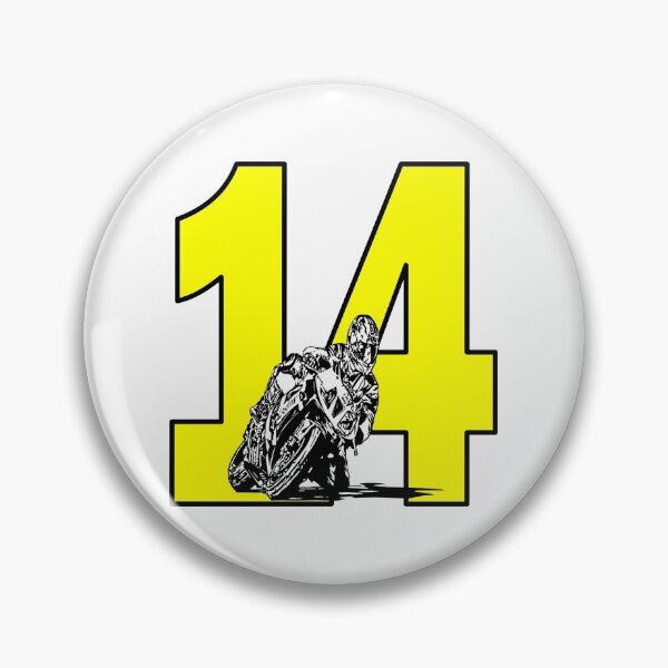 Item preview, Número 14 y una moto - catorce designed and sold by AllShirts21.
