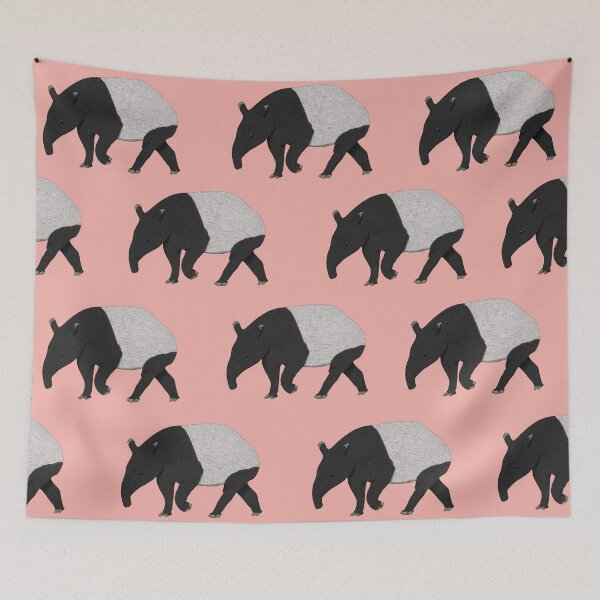 Item preview, Amazing Malayan tapir  designed and sold by ButtonandSquirt.