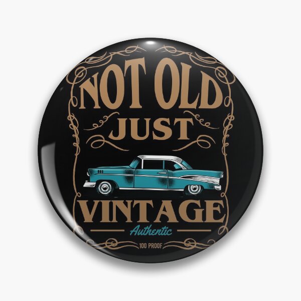 Item preview, Not Old Just Vintage, Bel Air Classic Vintage American Car Art Design Gift Present For Old Guys Men Dad Husband. Fathers Day Birthday  designed and sold by maindeals.