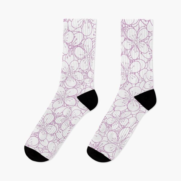 Item preview, Cherry Blossom Outline Pink designed and sold by ProjectM.
