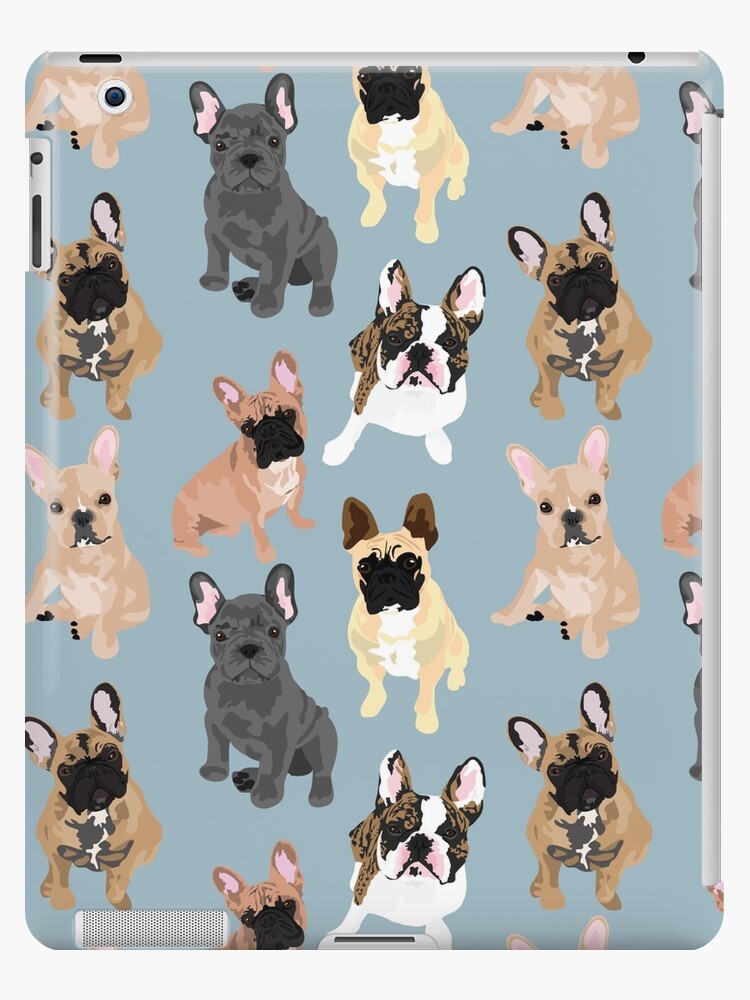 FRENCH BULLDOGS iPad Case & Skin for Sale by ArtofACoonhound