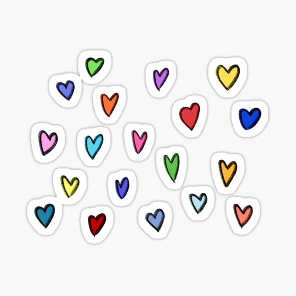 Item preview, Heart Doodles  designed and sold by lydia-hong.