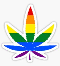 Unkraut - LGBT-Flagge Sticker