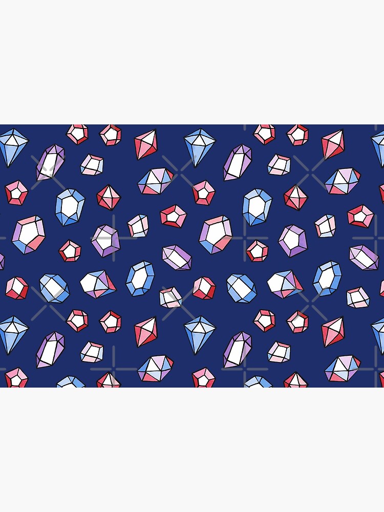 Jewels on navy by nadyanadya