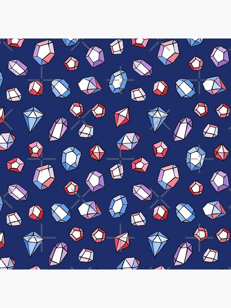 Jewels on navy by nadyanadya