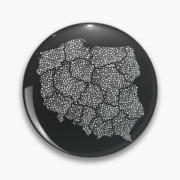 Item preview, Map of Poland Polka Dot, Polska, Poland Map designed and sold by Anna Grunduls.
