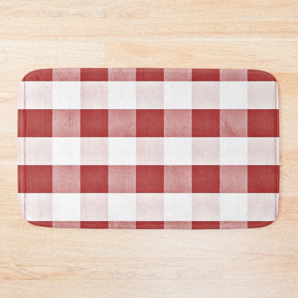 Item preview, FARMHOUSE SHABBY GINGHAM RED by Monika Strigel designed and sold by SunlightStudios.