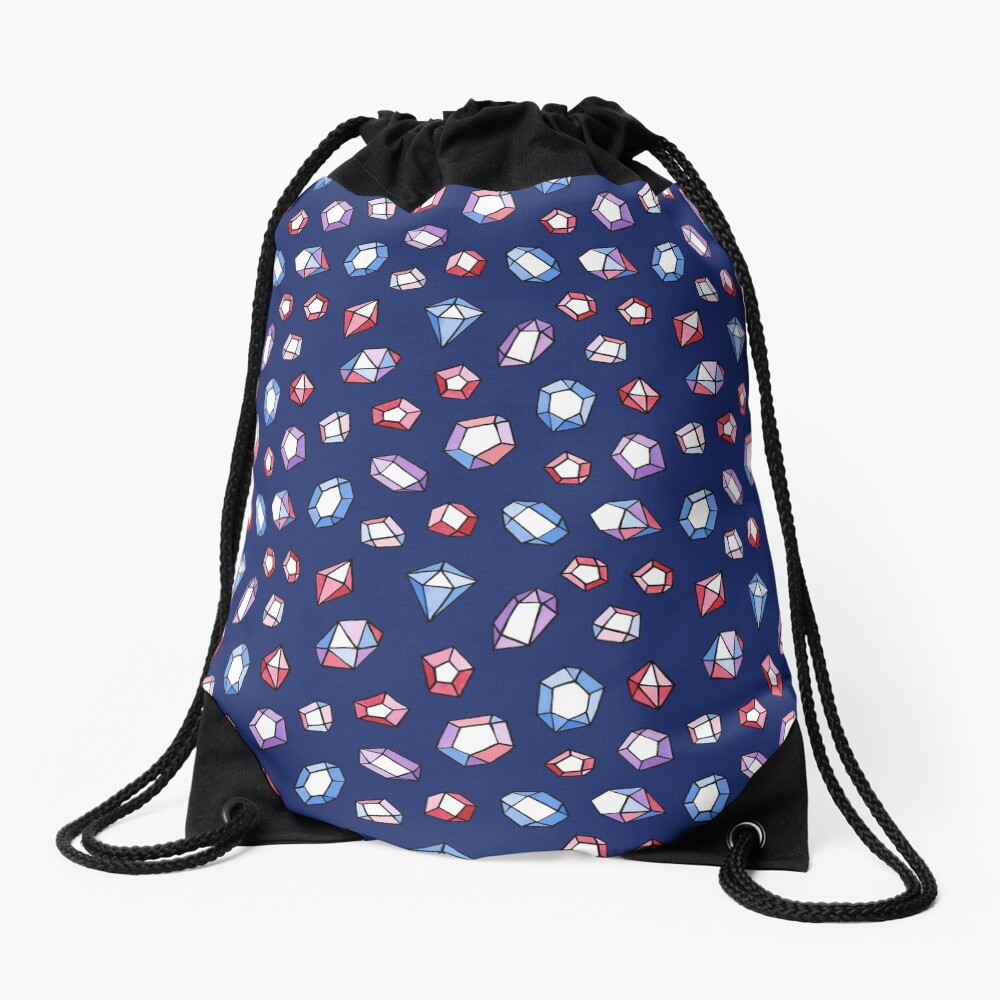 Jewels at night Drawstring Bag