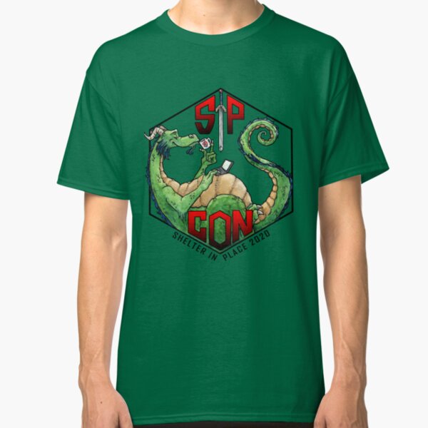 Shelter in Place SIPCON2020 Dragon Classic T-Shirt