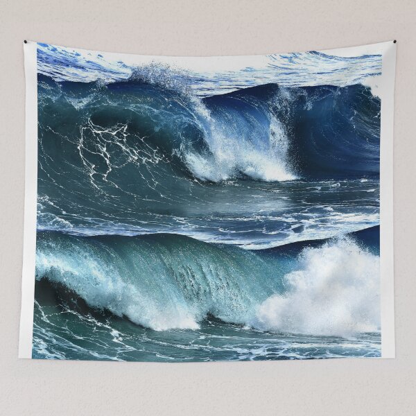 Item preview, Deep Blue Ocean Waves designed and sold by PrintsProject.